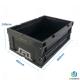 46L Collapsible Storage Box Plastic Collapsible Storage Bins With Lid 600*400*240mm