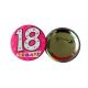 Students Full Color Printed Round Shape Tinplate Button Badges
