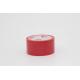 Polyvinyl Chloride PVC Floor Marking Tape 0.13mm - 0.18mm Red Floor Marking Tape