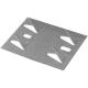Galvanised Steel 8-pin Acoustical Insulation Impaling Clips for Sustainable Buildings