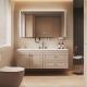 Elegant Wall hung Wash Basin Cabinet Organized Efficient