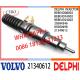 Fuel Diesel Injector 21340612 BEBE4D08002 BEBE4D16002 BEBE4D24002 20584346 85000498 E3.18 for VOL D13 EURO3 HIGH POWER