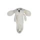 White Color Baby Stuffed Bunny Long Ears 20CM Height Non - Toxic Material