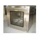 50L High Capacity Cleanroom Pass Box With White Color And Hinges