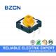 Square Button SMD Tactile Switch 4 Pin Light Tactile Switch Through Hole Terminal