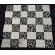 SS Square Metallic Mosaic Tiles Glass Sheets For Kitchen Countertop