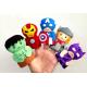 Fashion Cartoon Plush Toys The Avengers Felt Finger Puppets , For Promotion Gifts and Premium