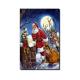 12 x 17cm 2 Images 3d Lenticular Photo Merry Christmas Greeting Card For Gift