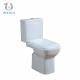 Modern Two Piece Toilet Bowl 780*370*650mm Best White Ceramic Dual Flush S/P Trap