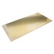 Customized Thin Brass Sheet Good Corrosion Resistance