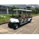 48V Large Capacity Battery Powered 8 Person Golf Cart With Reverse Folding Seats