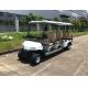 48V Large Capacity Battery Powered 8 Person Golf Cart With Reverse Folding Seats