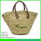 LUDA elegant lady hand bag shoulder corchet seagrass straw shopping beach bag