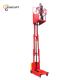 Electric Order Picker With Solid Tires 90 Fpm Lower Speed And 8-10 Hours Working Time