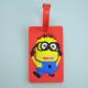 Customized 3D soft rubber bag tag