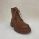 Anti Slip Brown Ankle Boots Women With Zip Ladies Brown Ankle Boots