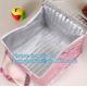 Reusable aluminium Portable Oxford Cloth Insulation lunch bag Quality Thermal cooler Disposable Office Lunch Bag PACK