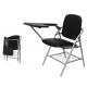 training room foldable chair with basket and tablet