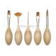 Creative Egg Art Professional Face Painting Brushes With High Grade Vegan Taklon Hair