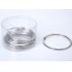 Metal nickel 50mm(2)loose leaf ring book binding ring hinged snap ring in PVC tube