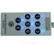 Matte / Gloss PC LED Keypad Membrane Switch With Touch Panel And EL Backlight