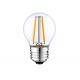 Clear Golf Ball Edison Filament Bulbs 4w 400lm G45 E27 Led Filament Mini Globe Bulb