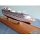 Handmade Princess Cruise Ship Models With Offset Printing Hull Logo Printing