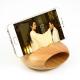 Durable Amplifier Wooden Mobile Phone Speaker with Pen Holding Hole