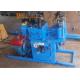Water Well Drilling Diamond Core Drill Rig Small Portable blue