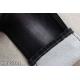 9.5oz Fake Knit Denim Fabric Sulfur Black Double Layers Stretch