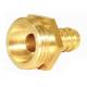 1/2 Barb X 3/4 Male Garden Hose Quick Connect , OEM Brass Hose Fittings