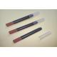 Adjustable Length Lipstick Pencil Packaging Tube PS Material With Any Color