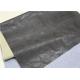 Black Embossed Garment Leather Fabric 0.50 Mm With 85% Viscose For Jacket