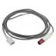 Gray Medical Temperature Probe Compatible With HP Temperature Interconnect Cable 2.4 Meter