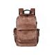 Teenager Leakproof Leather Casual Backpack With USB Charging