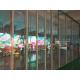 80% Transparency Led Mesh Screen , Transparent Led Curtain Display For Chain Stores