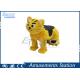 Different Color Kiddy Ride Machine Walking Animal Shape For Outdoor Playground