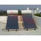 Integrated Colored Steel Blue Titanium Flat Panel Solar Water Heater For Pitched