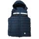 Navy Blue Green Blue Puffer Vest Mens Big And Tall 100  Polyester