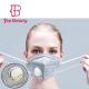 Public Place Fp2 Respirator Mouth Mask Dust Proof With Valve Gauze Mask