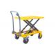 Hydraulic Scissor Lift Table With Foot Pedal Easy Operation CE Certification