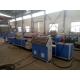 Foamed Plastic Profile Extrusion Line , Recycling Material PVC Profile Extrusion Machine