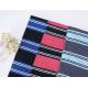 Skin-Friendly Pure Cotton And Linen Sweat Absorbent Striped Material Fabric For Casual Shirt