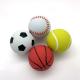 Reusable Nontoxic Rubber Sports Ball , Lightweight High Bounce Rubber Ball