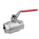 Check Structure 4 Inch Stainless Steel 2PC Ball Valves for Sanitary Applications