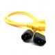 10A/15A Copper PVC/Rubber Material Electric Power Extension Cord  Cable Heavy Duty for Optimal Performance
