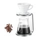 Concise Ceramic / Glass Pour Over Coffee Maker 220V - 240V FDA