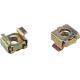 M3-M12 Yellow Zinc Plated  Iron Square Cage Nut For Furniture