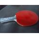 6mm Linden Plywood Table Tennis Rackets 1.8mm Sponge With Clear Reverse Rubber