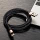 1M Type C Nylon Braided USB Cable  Android Line 5V 3A For Samsung Huawei ROHS
